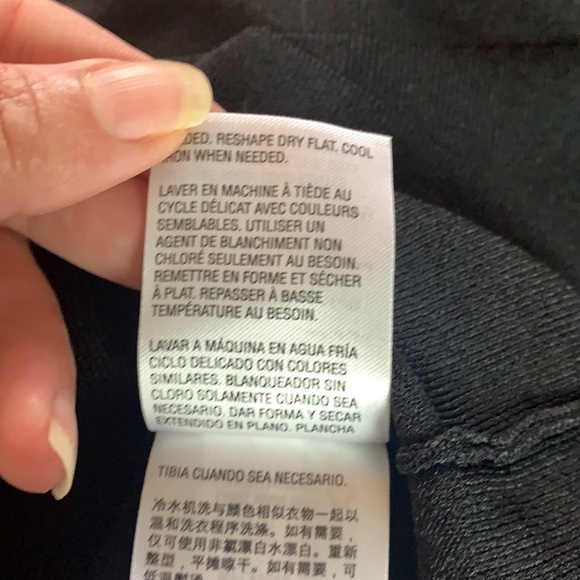 I-N-C International Concepts Black Bell Sleeve Knitted Sweater Size S - Picture 9 of 11